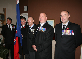 carrick arriving on cly 1949