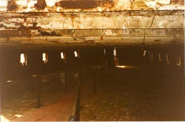 Sunderland City of Adelaide inside the ship